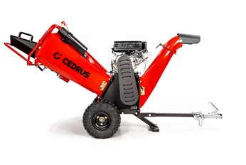 Rozdrabniacz spalinowy Cedrus RB02PRO – wydajny rębak do gałęzi do 12cm